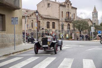 Josep Narcís Arderiu – Margarida Feliu (Auto España). Viladrau, 100 anys de Motor, 2016 (Foto: Fernando García)